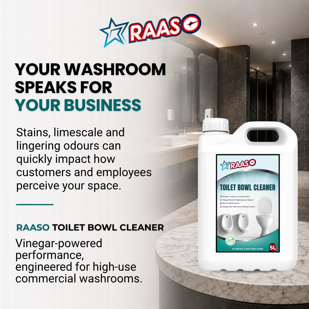 RAASO Toilet Bowl Cleaner Liquid, Aqua, 5L