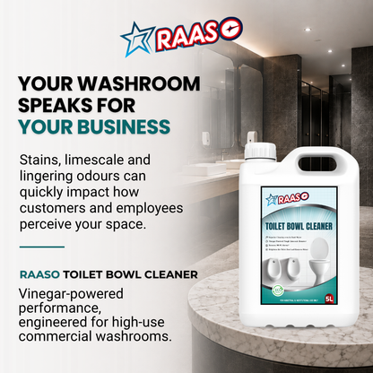 RAASO Toilet Bowl Cleaner Liquid, Aqua, 5L