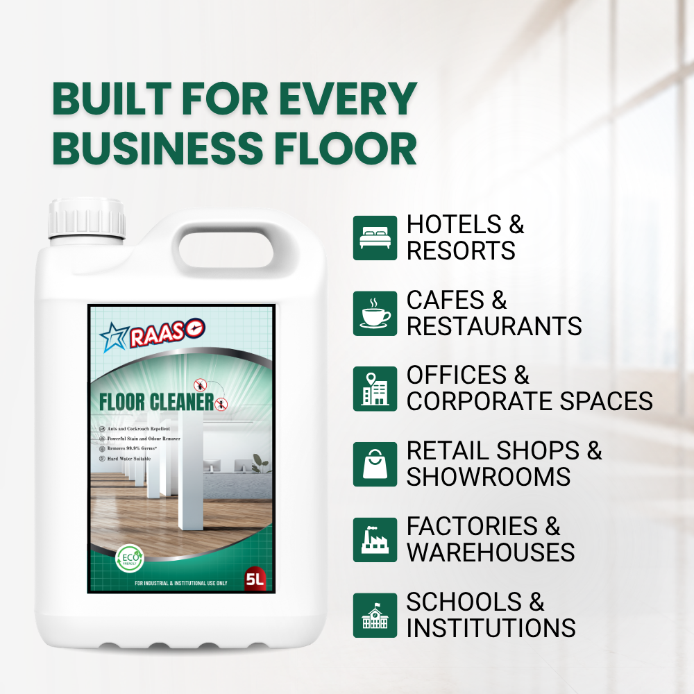 RAASO Floor Cleaner, Bouquet, 5L