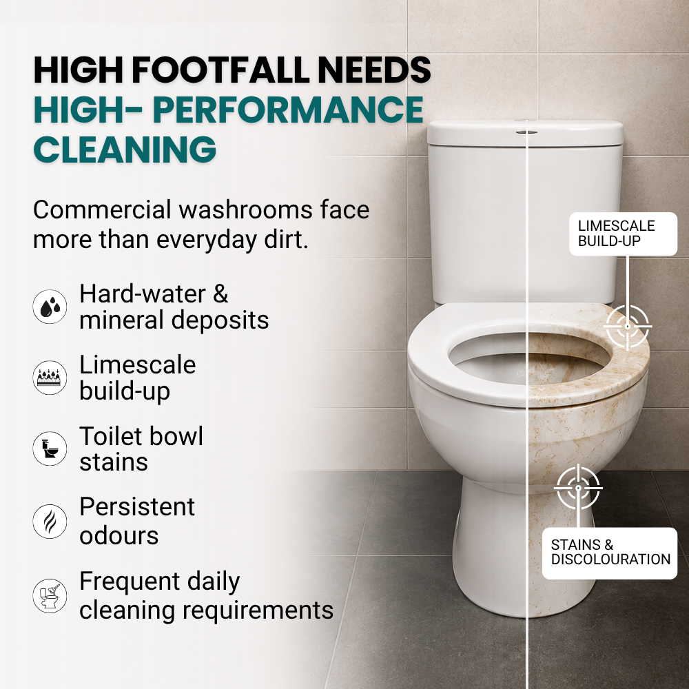 RAASO Toilet Bowl Cleaner Liquid, Aqua, 5L