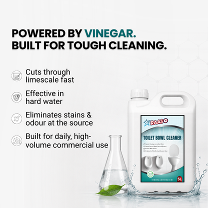 RAASO Toilet Bowl Cleaner Liquid, Aqua, 5L