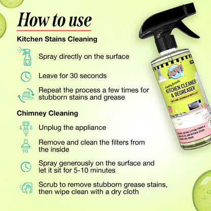 SOVI® Kitchen Cleaner & Degreaser, Citrus, 500 ml