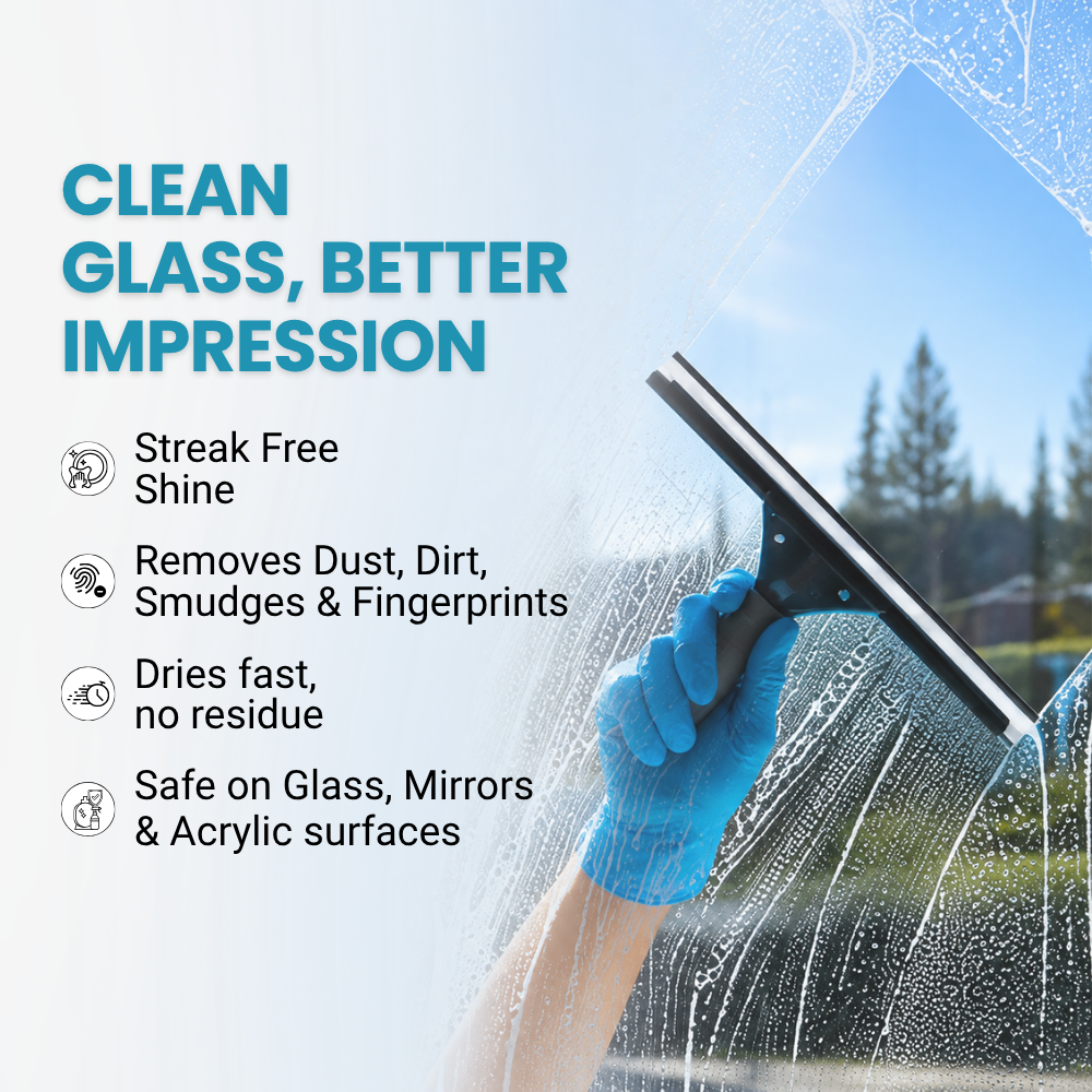 RAASO Scented Glass Cleaner, Fresh Fragrance, 5L