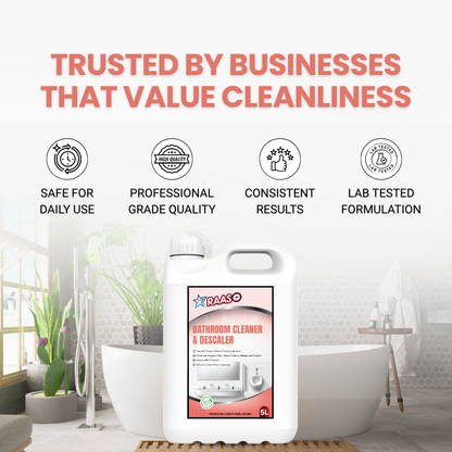RAASO Foaming Bathroom Cleaner, 5L