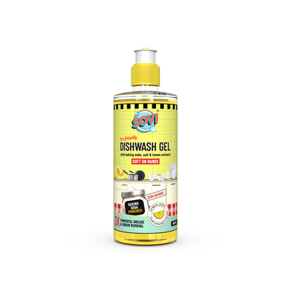 SOVI® Dishwash Liquid, Lemon Juicy, 500 ml