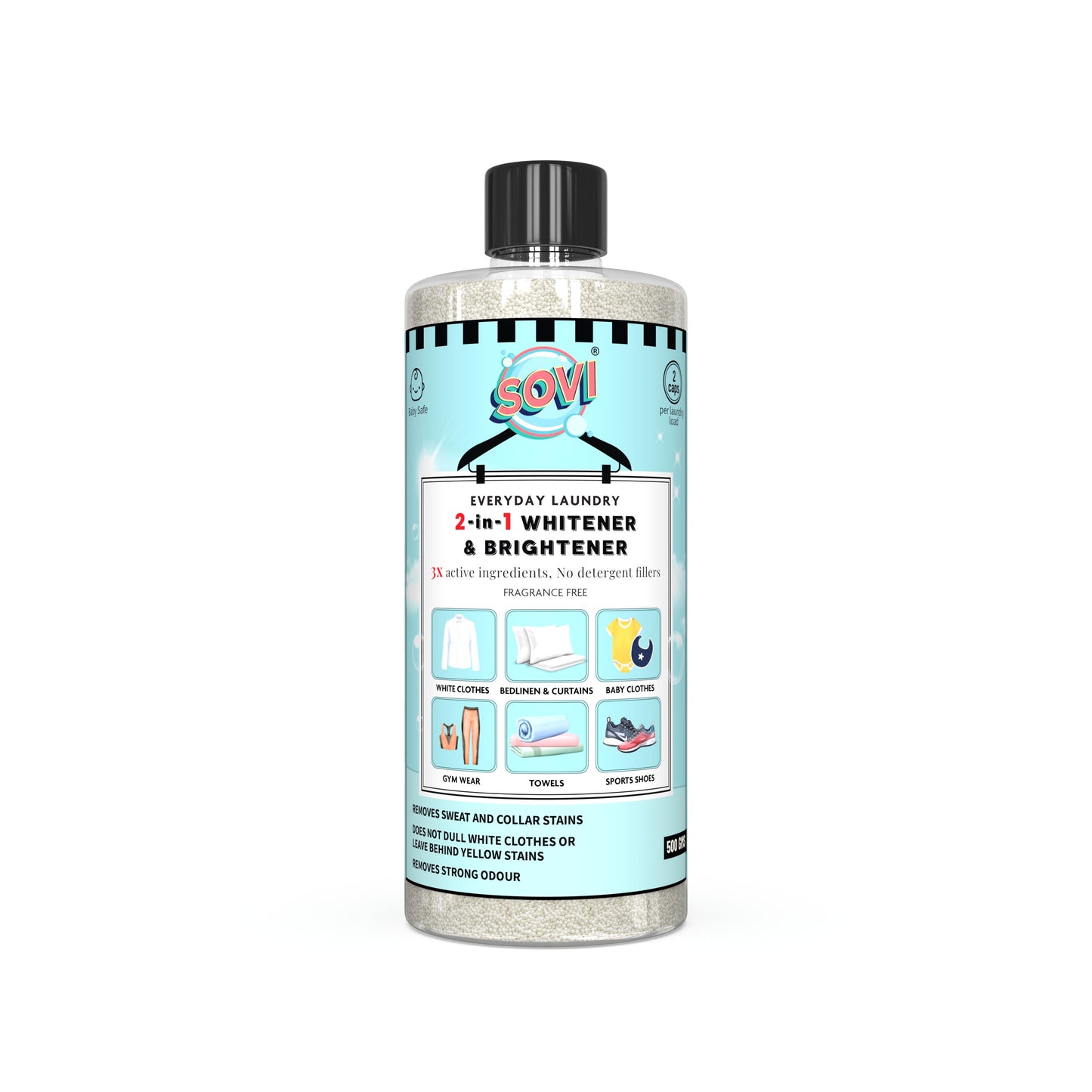 SOVI® Everyday Laundry Brightener & Whitener, 500g