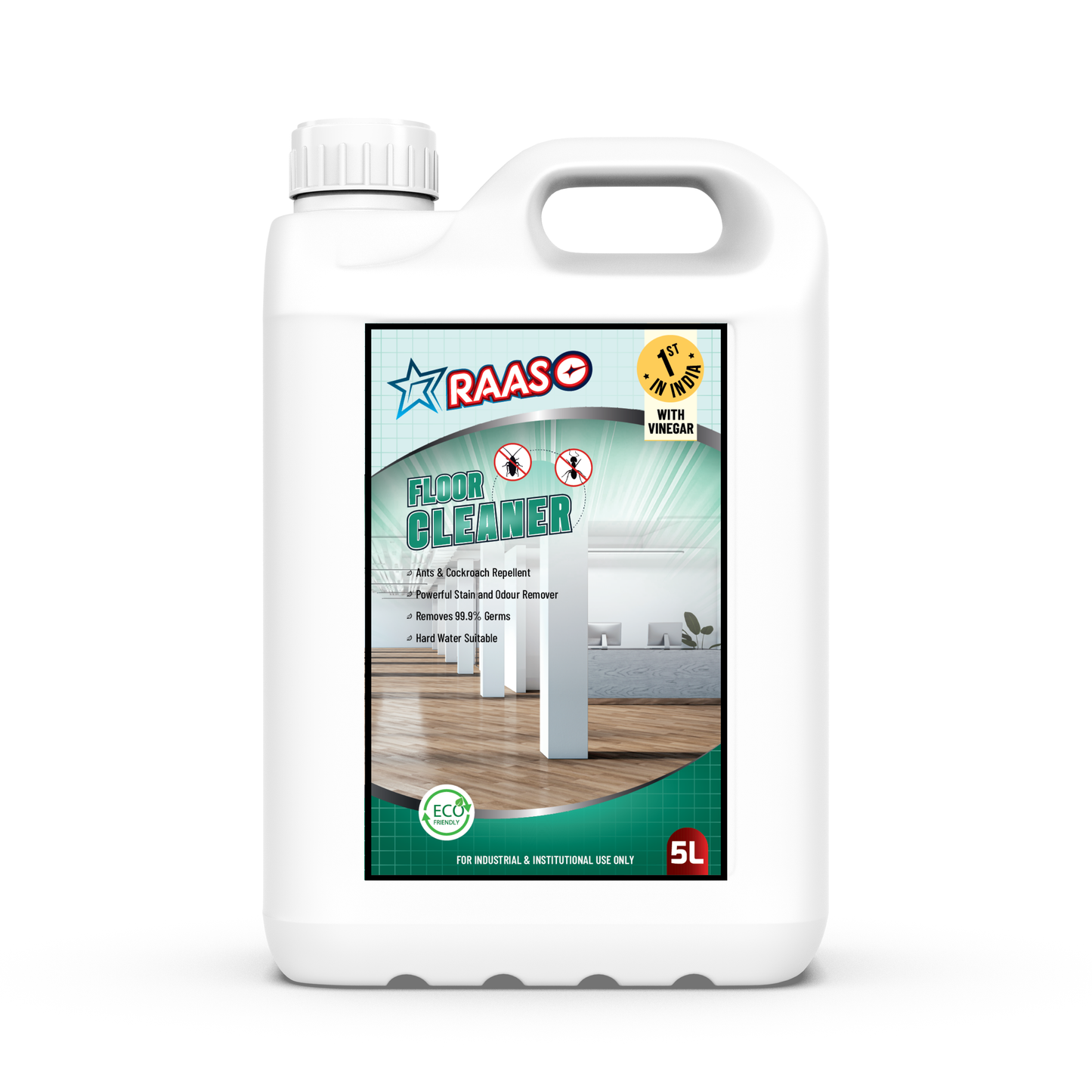 RAASO Floor Cleaner, Bouquet, 5L