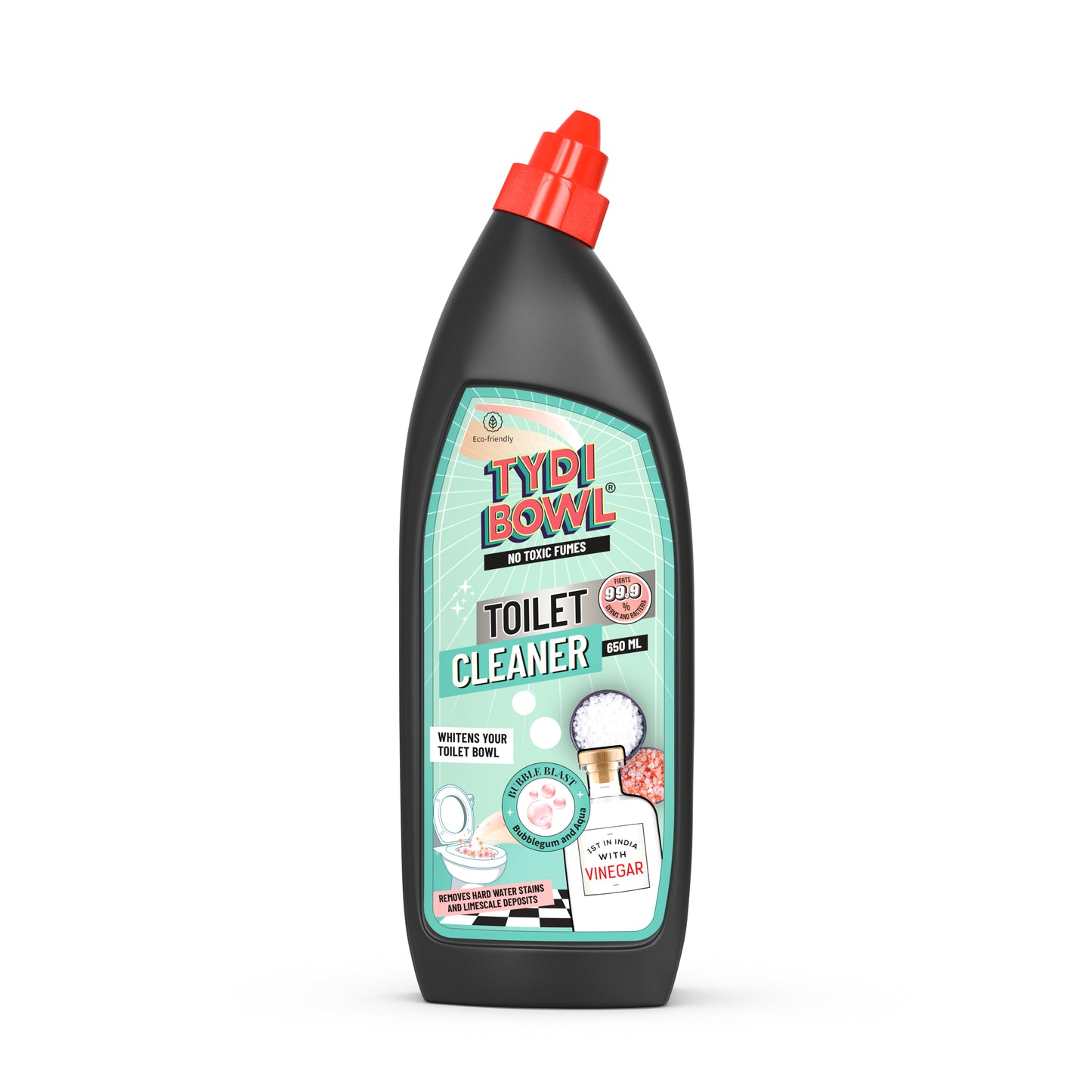 TYDI BOWL® Toilet Bowl Cleaner Liquid, BubbleBlast, 650 ml