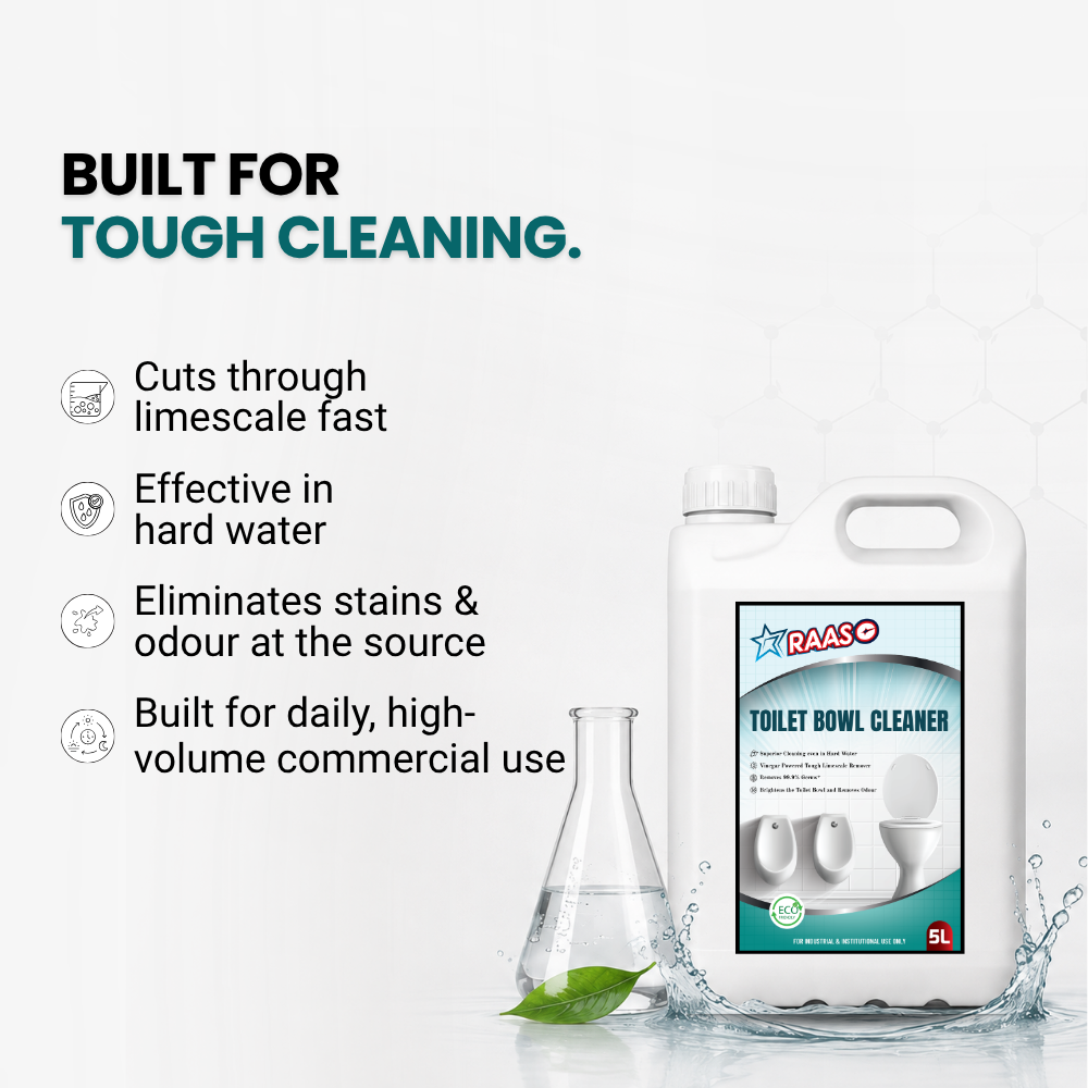 RAASO Toilet Bowl Cleaner Liquid, Aqua, 5L