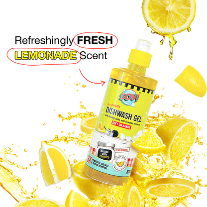 SOVI® Dishwash Liquid, Lemon Juicy, 500 ml
